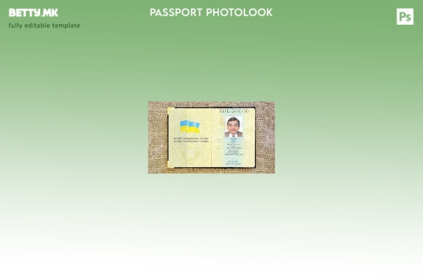 Шаблон за изглед на фотографии во модерен стил Украина помине